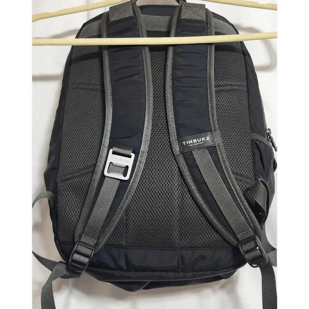 Timbuk2 Parkside Black Backpack‎ Has Logo EUC
